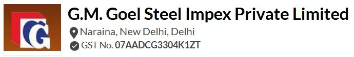 G.M. Goel Steel Impex Private Limited
